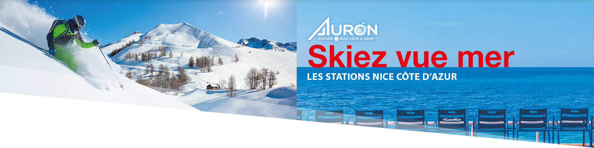 Skiez vue sur mer - Auron