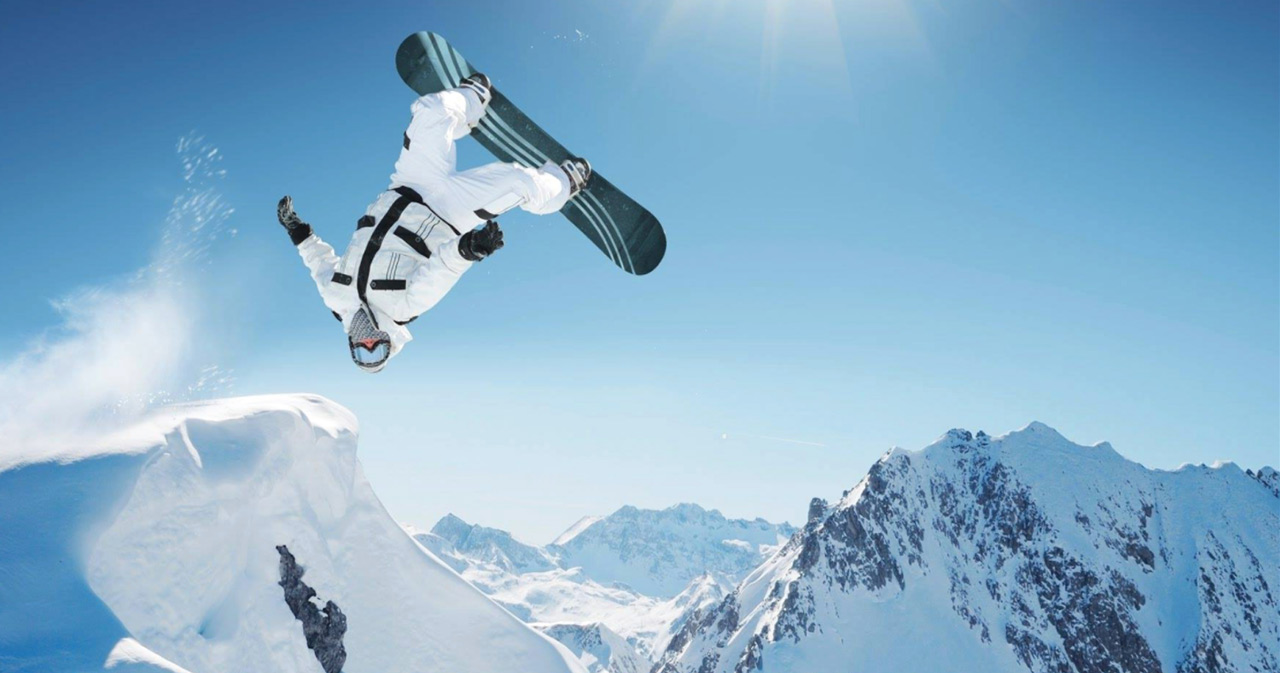 le snowboard de compétition